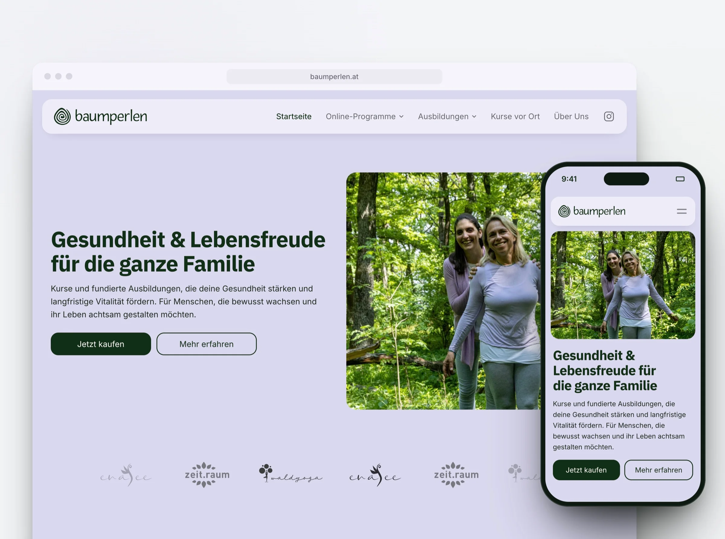 Baumperlen: Website & IT-Setup